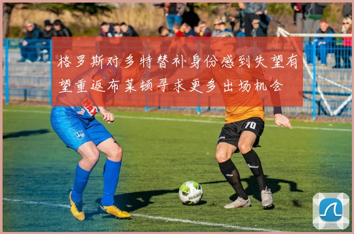 格罗斯对多特替补身份感到失望有望重返布莱顿寻求更多出场机会